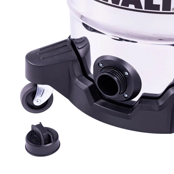 DeWalt 8-Gallon 4 HP Stealthsonic Quiet Stainless Steel Wet Dry Vacuum