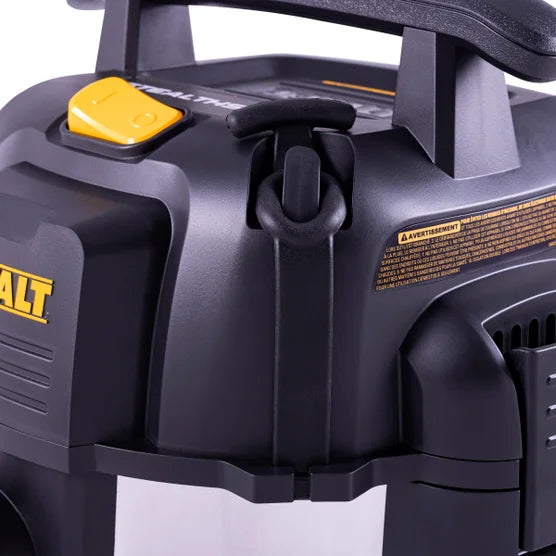 DeWalt 8-Gallon 4 HP Stealthsonic Quiet Stainless Steel Wet Dry Vacuum