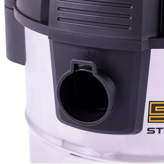 DeWalt 8-Gallon 4 HP Stealthsonic Quiet Stainless Steel Wet Dry Vacuum