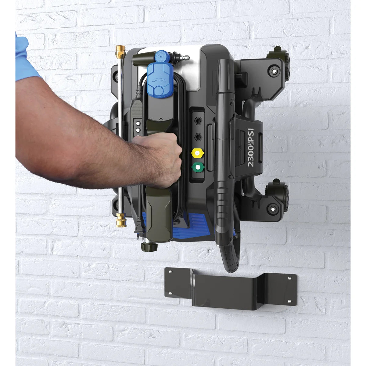 AR Blue Clean XWM2300 2300 PSI 1.3 GPM, 3-In-1 Electric Pressure Washer
