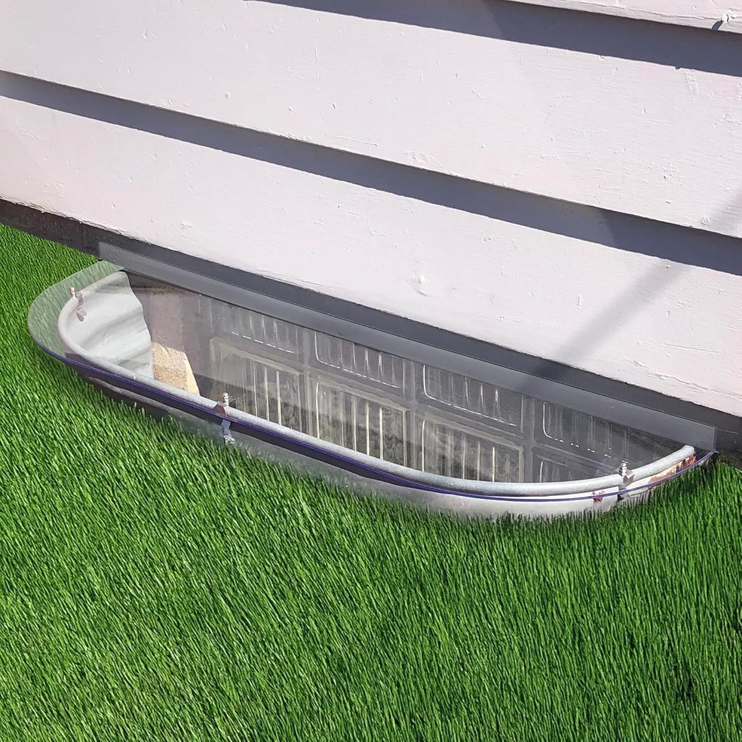 Elongated JCI Polycarbonate Window Wells Cover