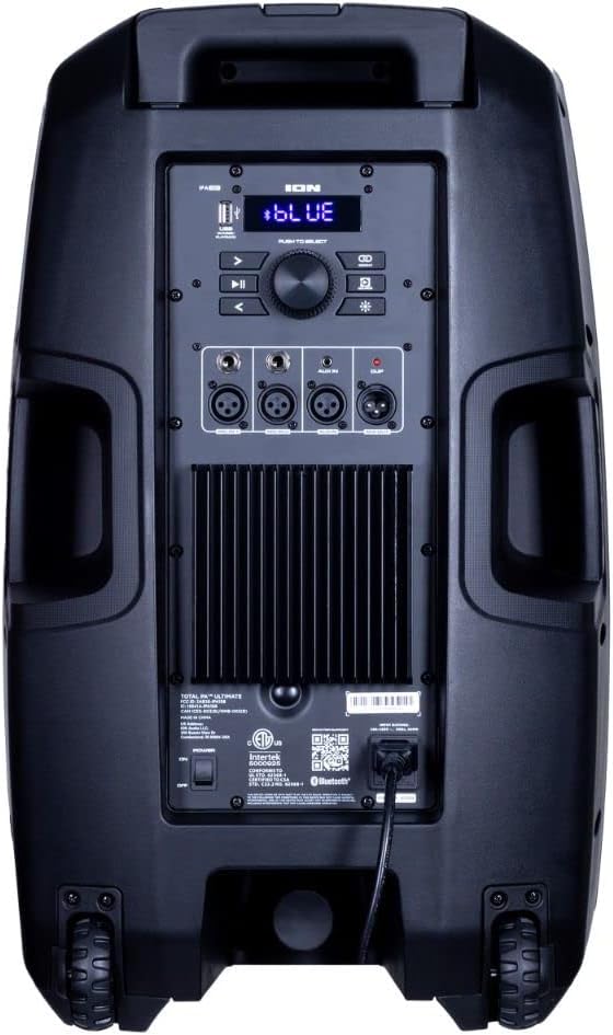Generic ION Audio PA Ultimate - PA System 650 Watt Bluetooth Speaker Sound System with Microphone and Stand Bundle