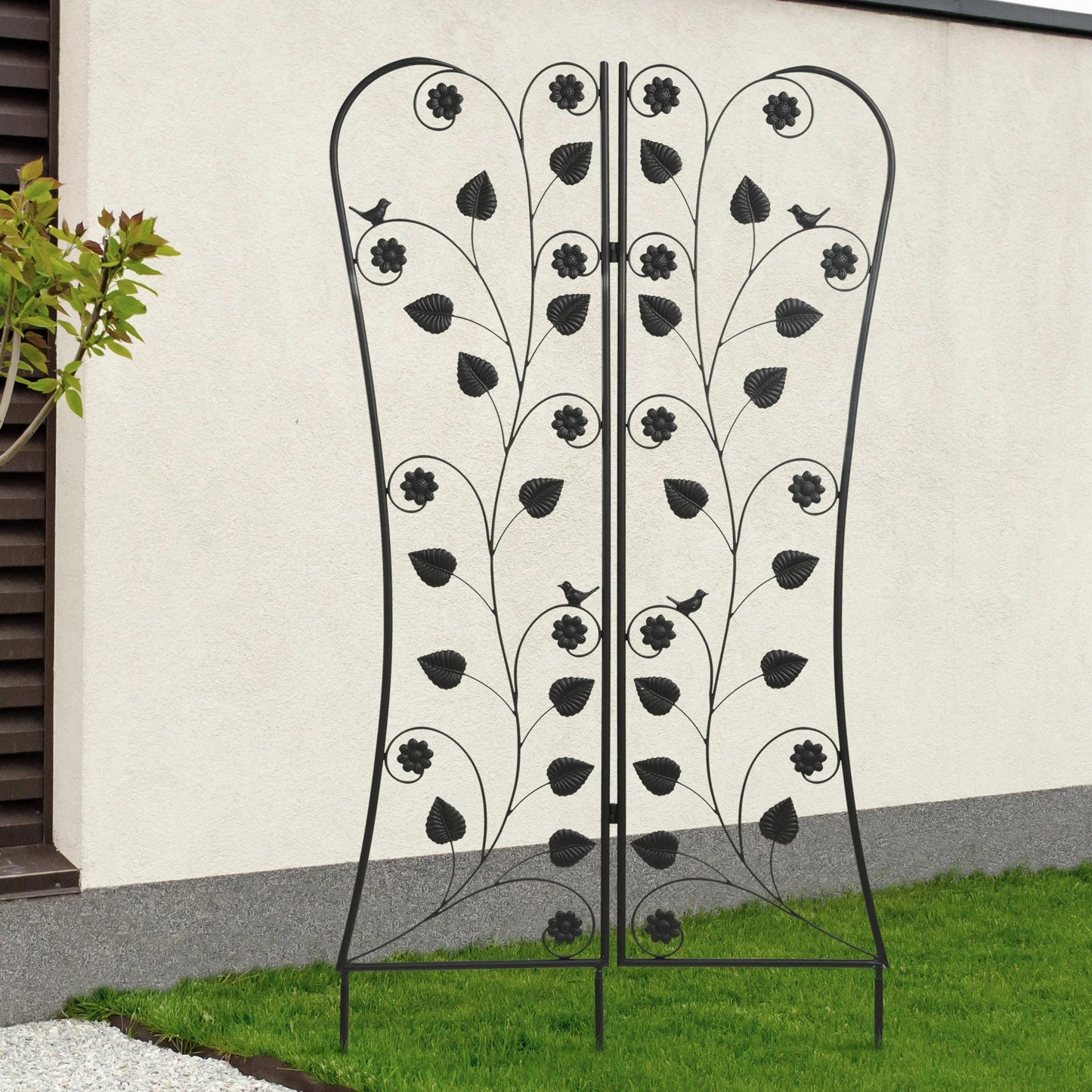 5' Steel Foldable Trellis
