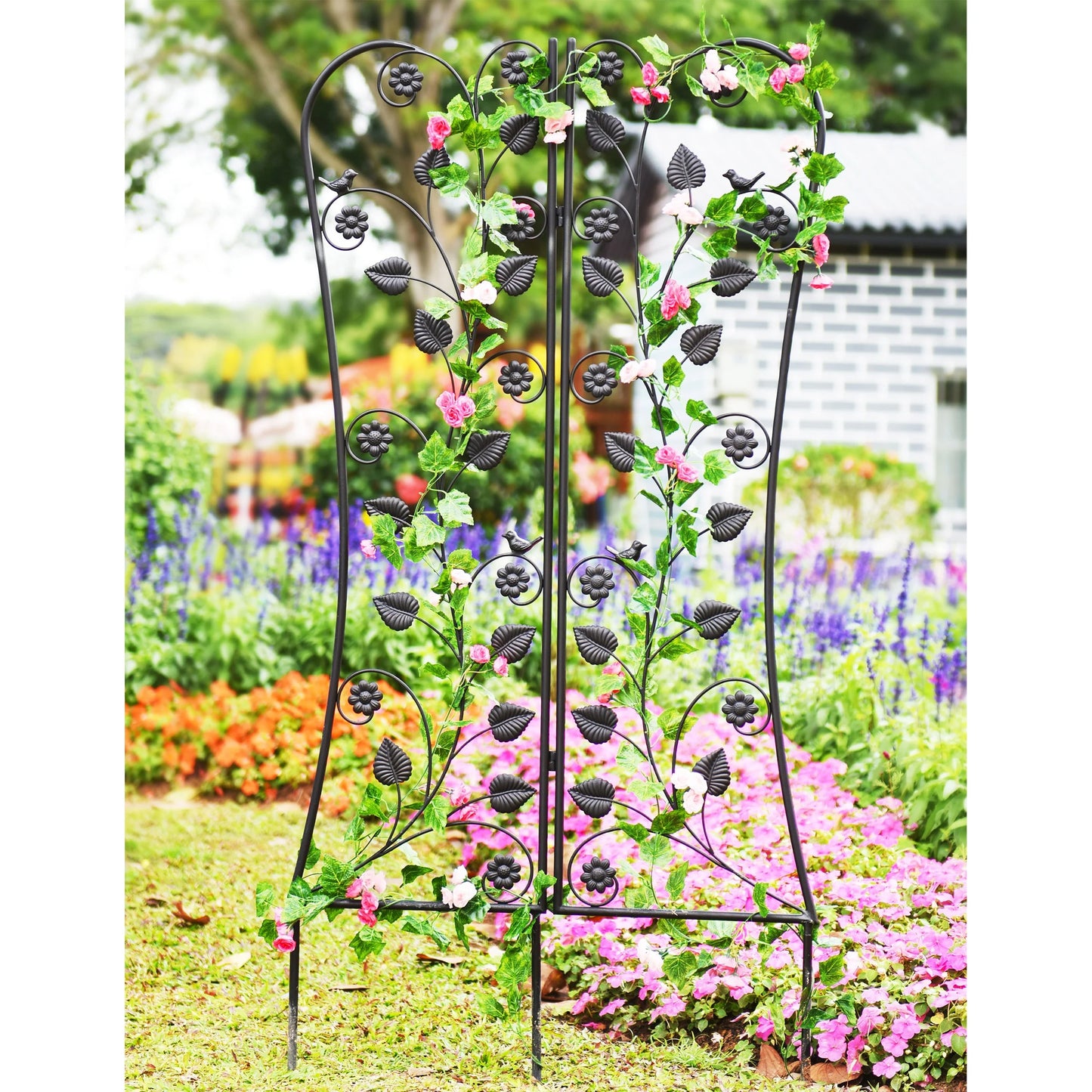 5' Steel Foldable Trellis