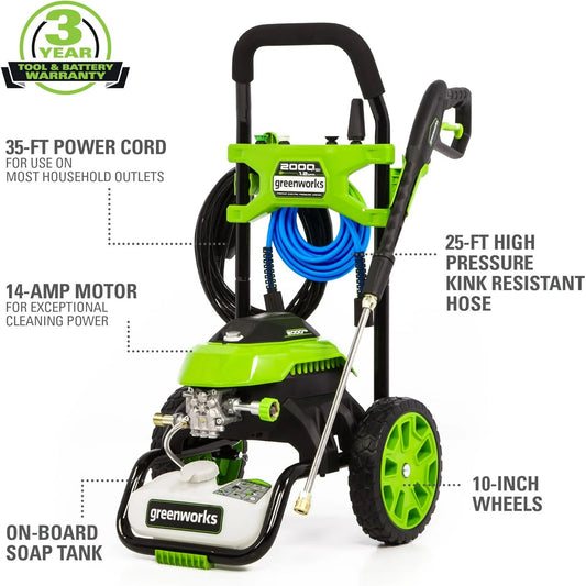 GREENWORKS 2000 13AMP 1.2