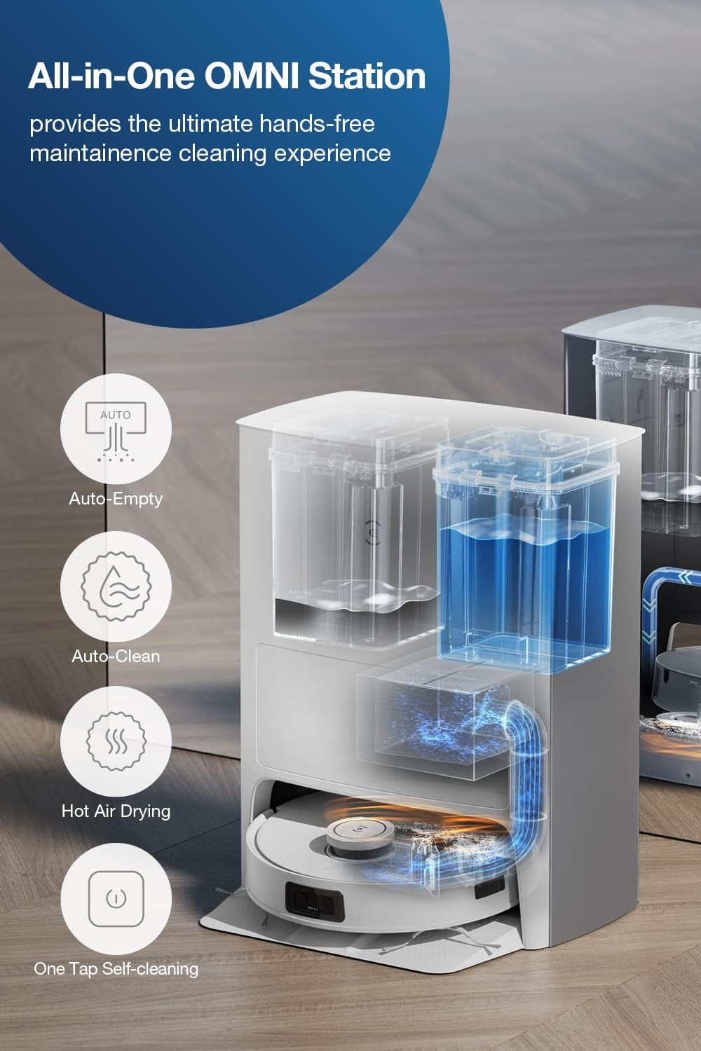 ECOVACS T10 OMNI VACMOP
