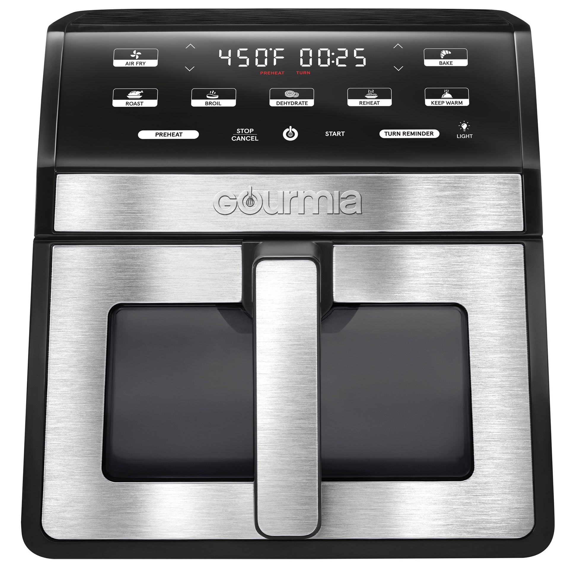 8-Quart Digital Air Fryer with Window & Light
