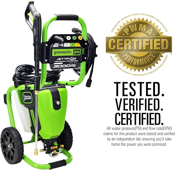 GREENWORKS ELECTRIC 3KPSI