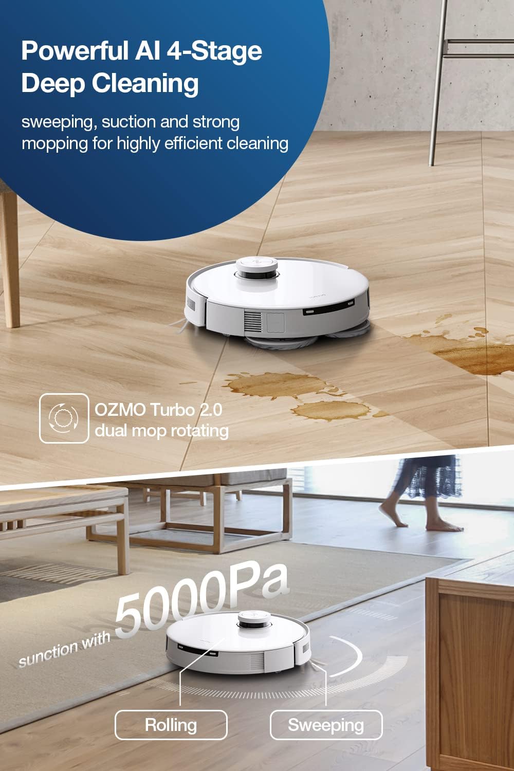 ECOVACS T10 OMNI VACMOP