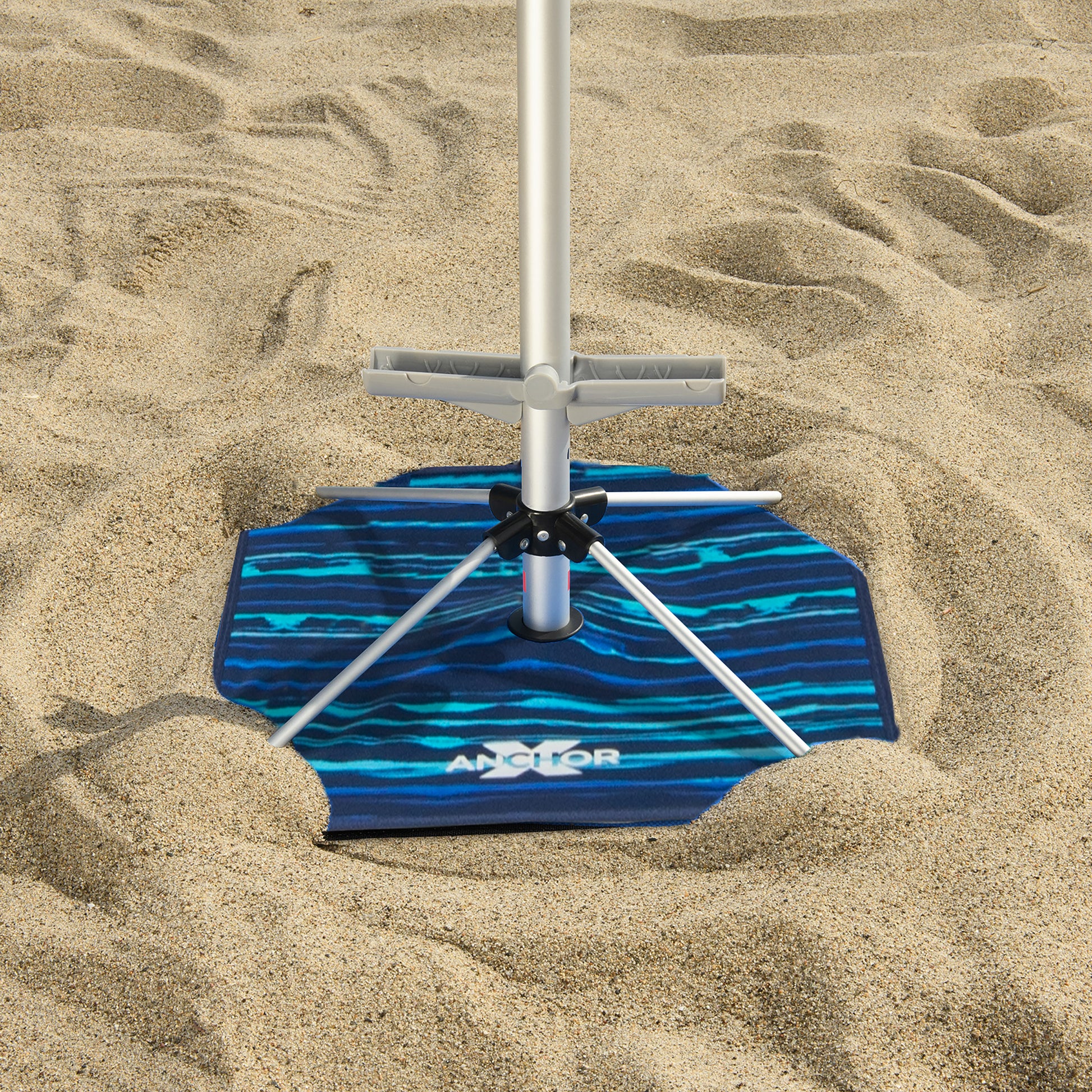 ANCHORX 7.5’ Beach Umbrella System