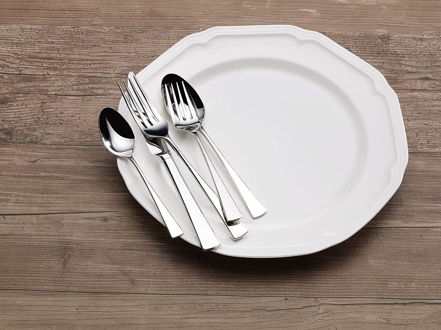 20-Piece Lucia Stainless Steel Flatware Set (Service for Four)