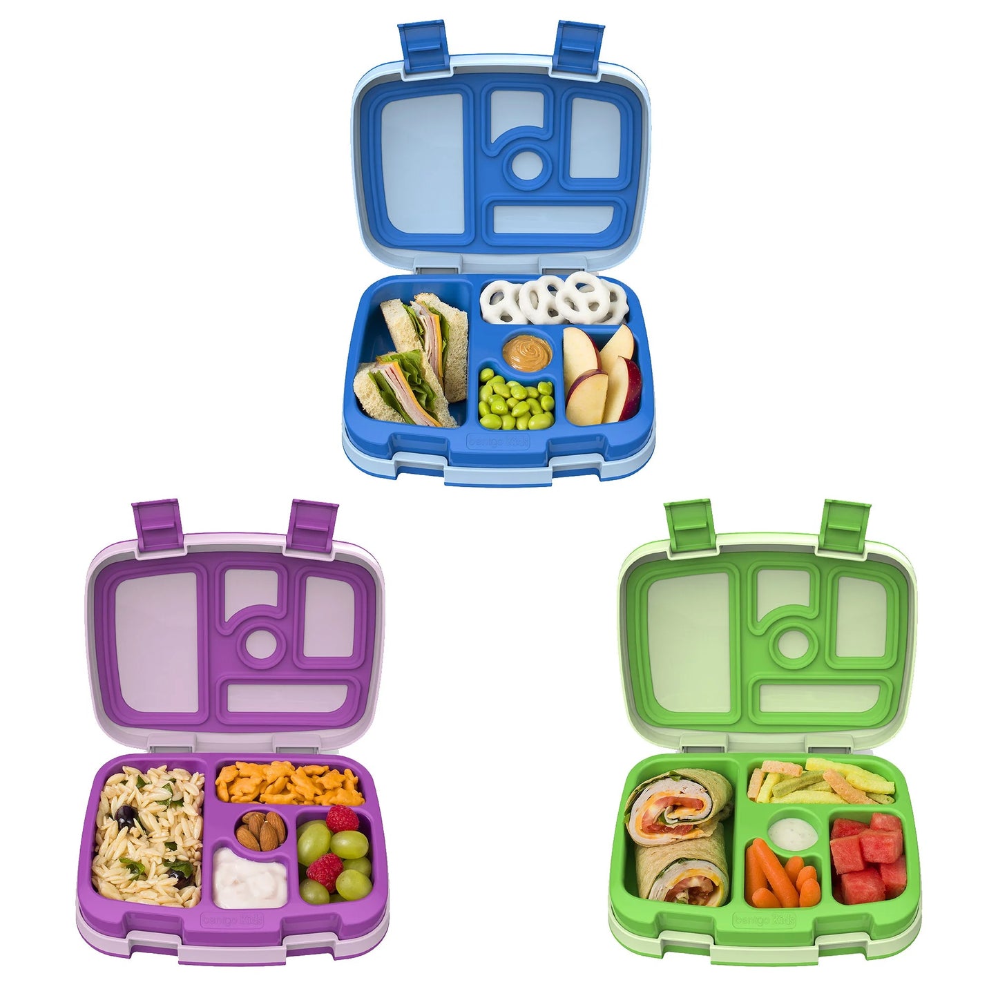 Bentgo Kids Lunch Box Containers, 3-Pack