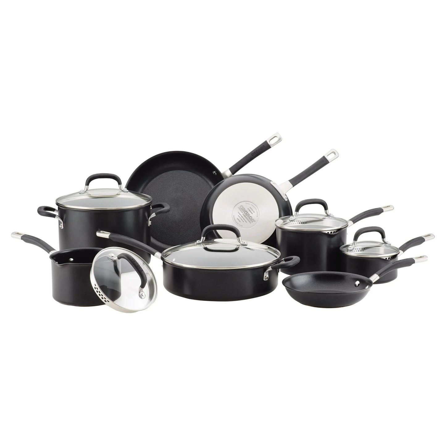 Circulon Premier Professional 13-piece Hard Anodized Cookware Set (Black)