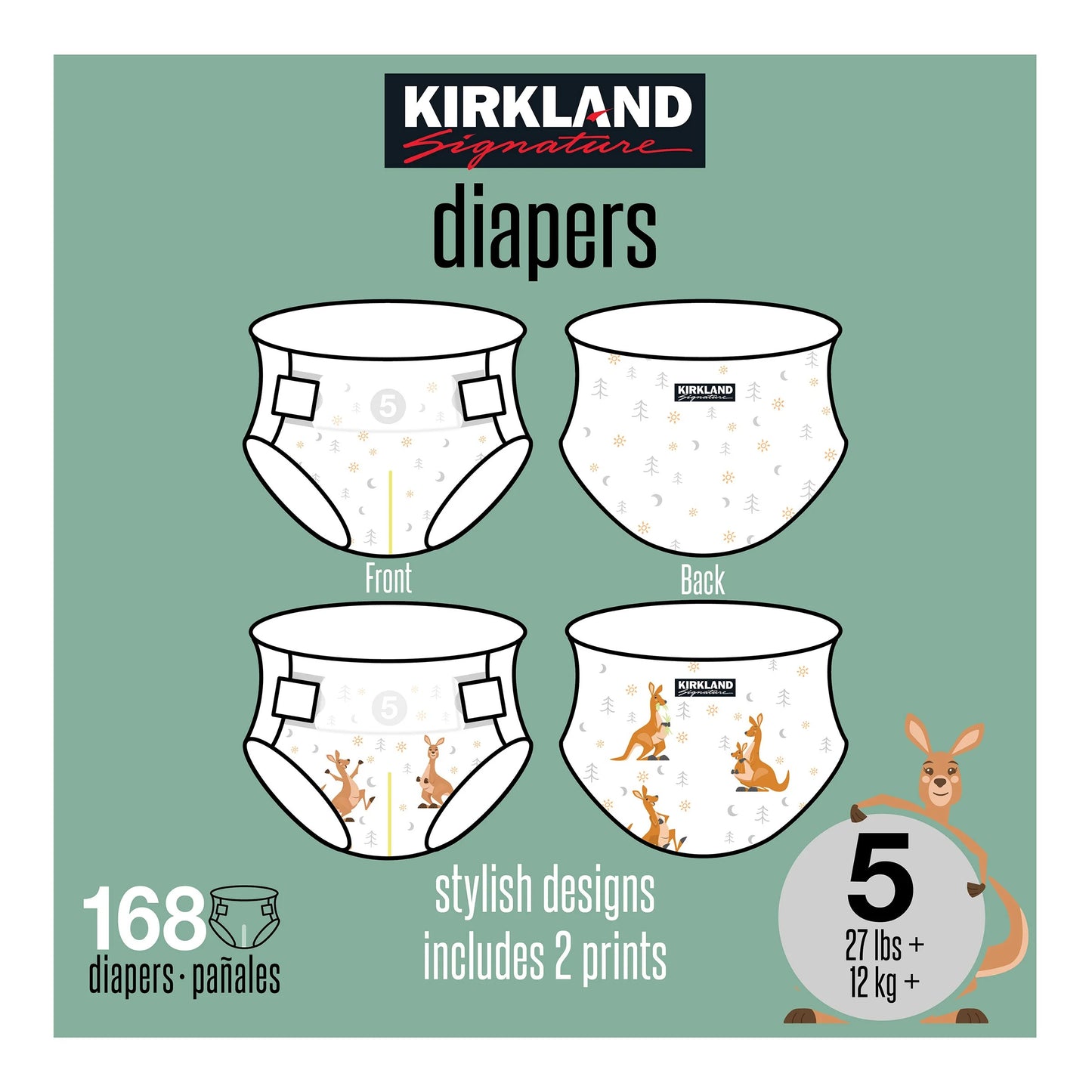 Kirkland Signature Diaper Sizes 5