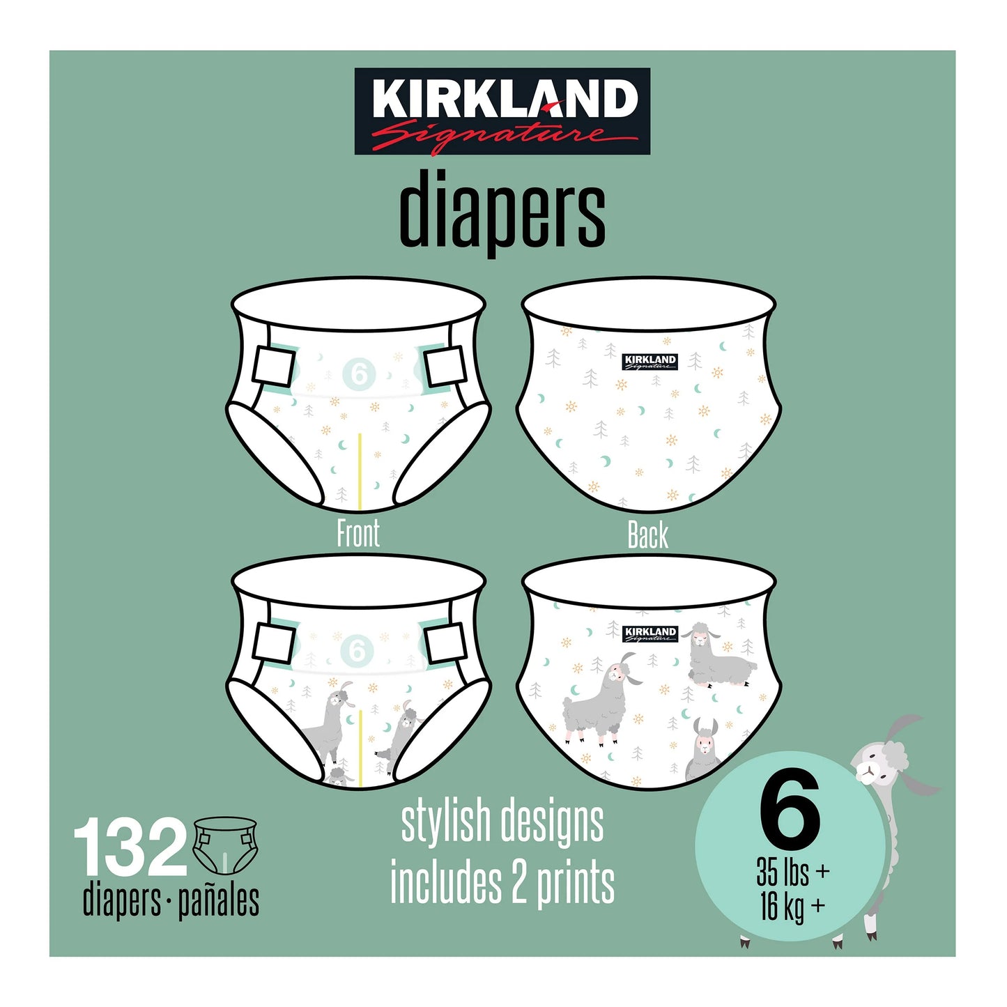 Kirkland Signature Diaper Sizes 6