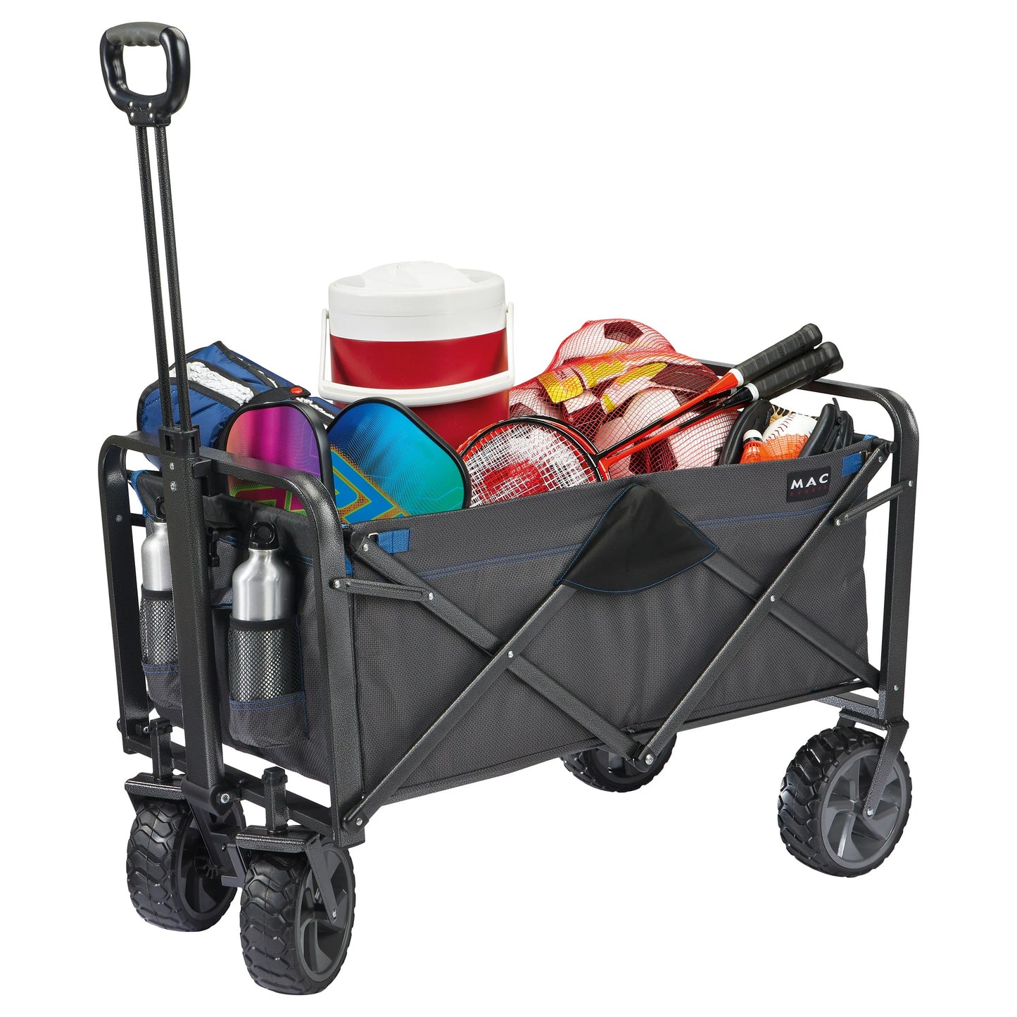 Mac Sports Folding Wagon with Brakes