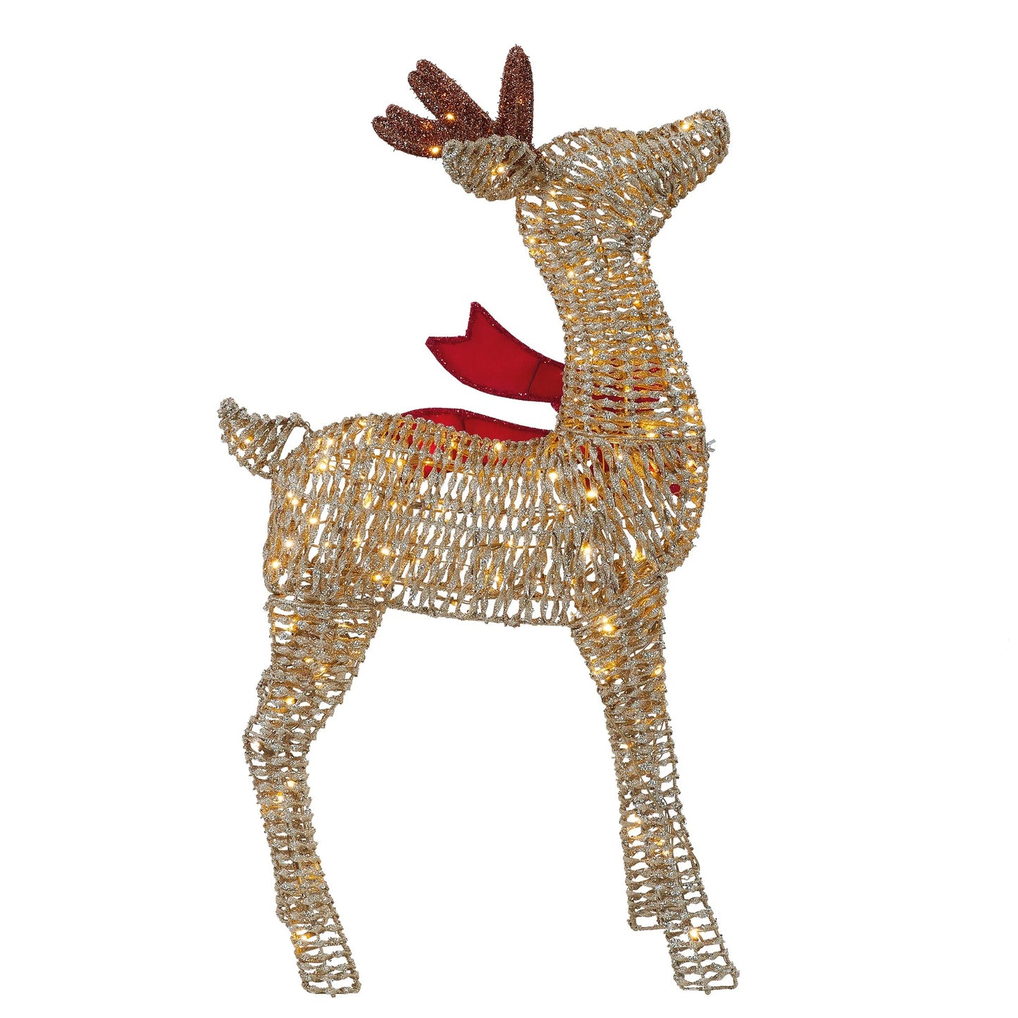 Set of 3 LED Deer Family