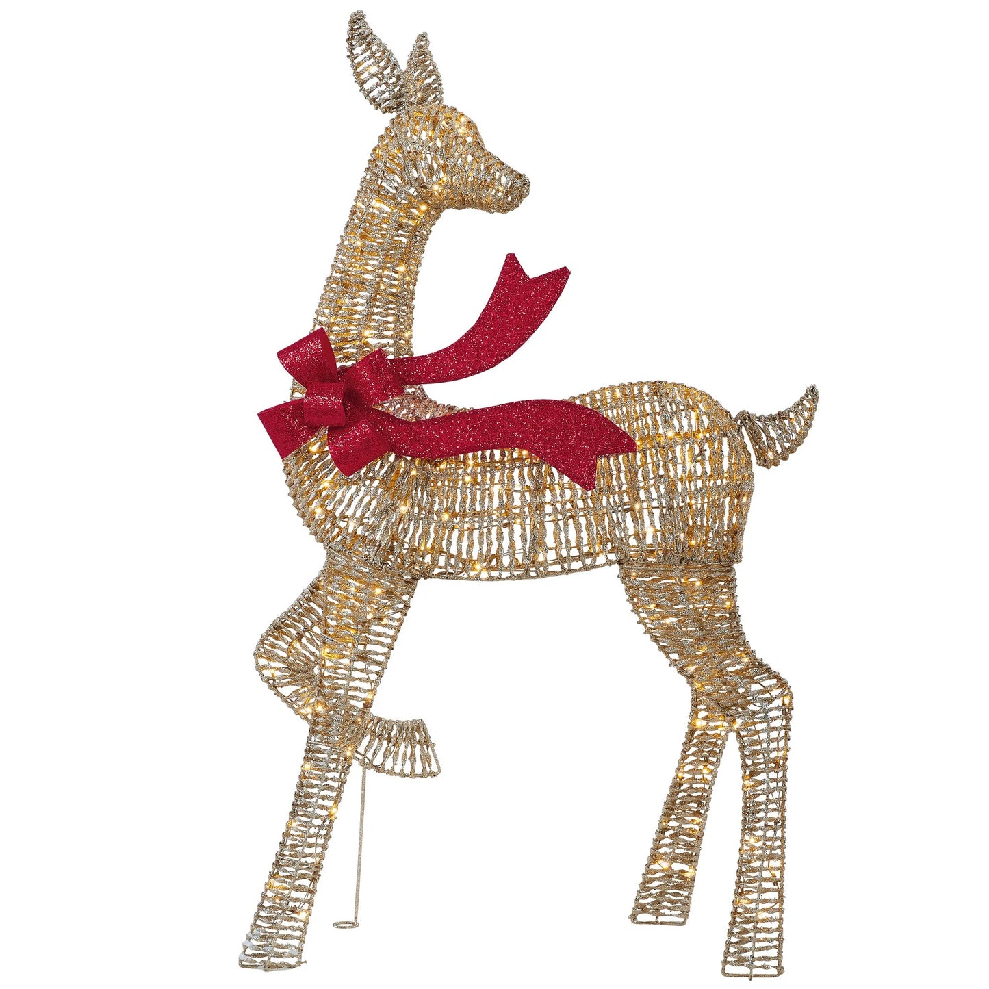 Set of 3 LED Deer Family