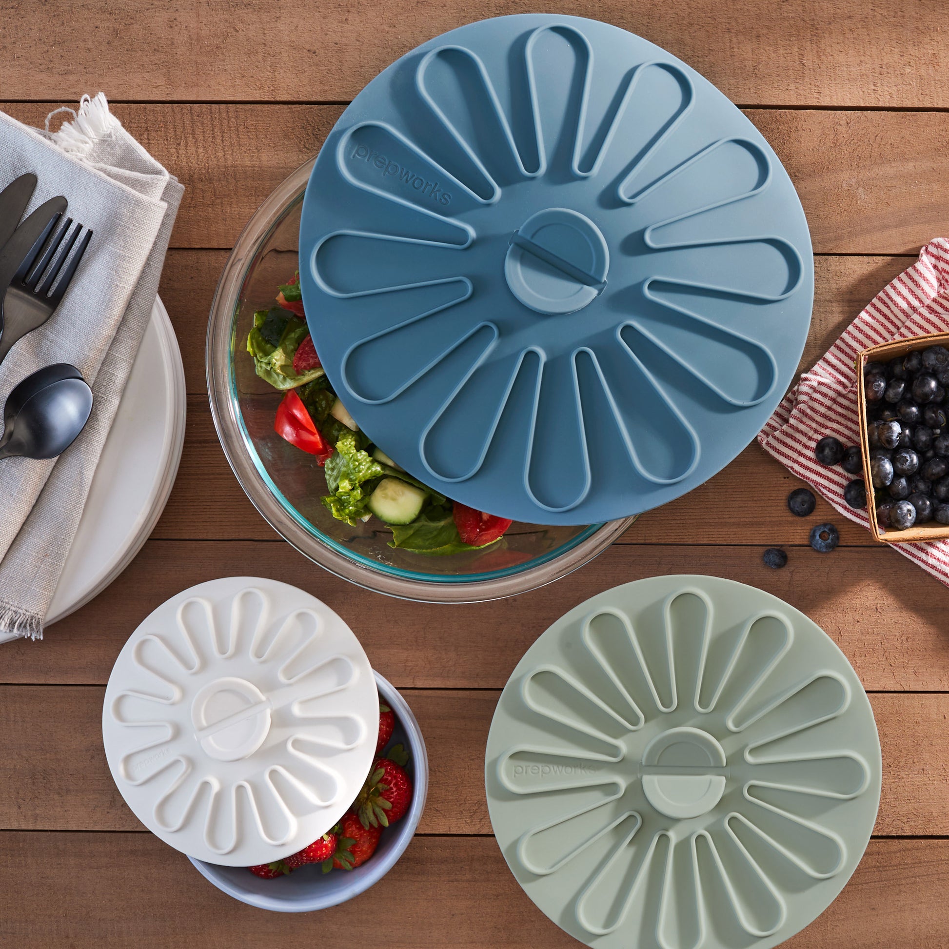 Multi-Function Silicone Lids, Set of 10