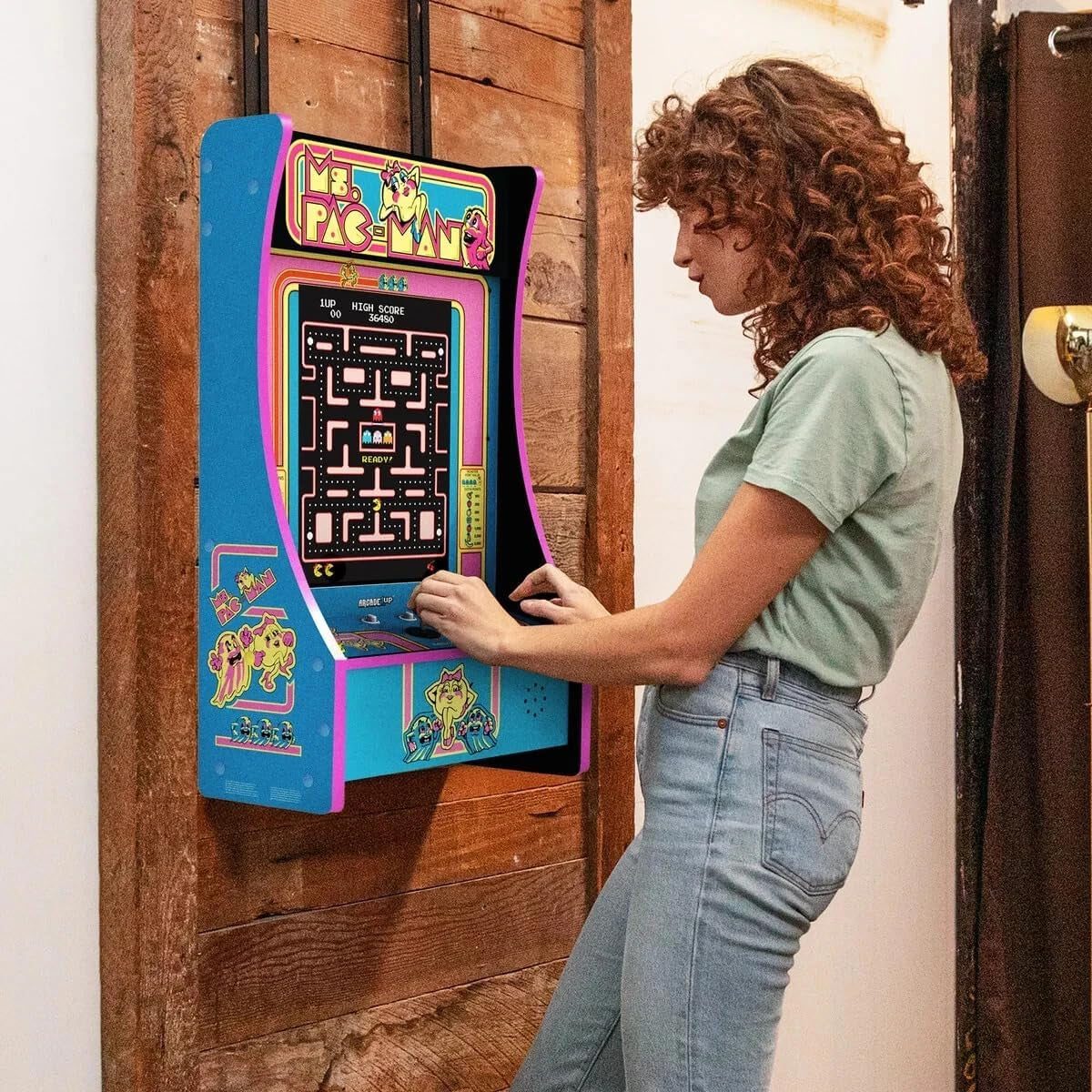 MS Pac-Man PARTYCADE 8 Games in 1 Blue