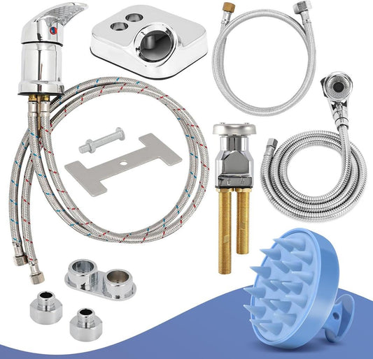 Professional Salon Sink Stainless Steel Hose for Sink Bed