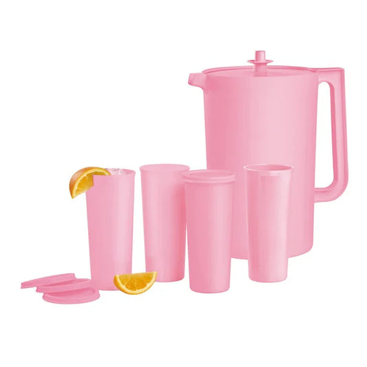 Meijer 5 Piece Heritage Collection Pitcher & Tumbler Set