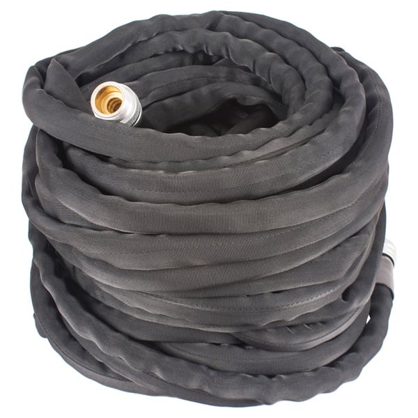 Rapid Flo 5/8 in. x 100 ft. Compact Garden Hose, Black