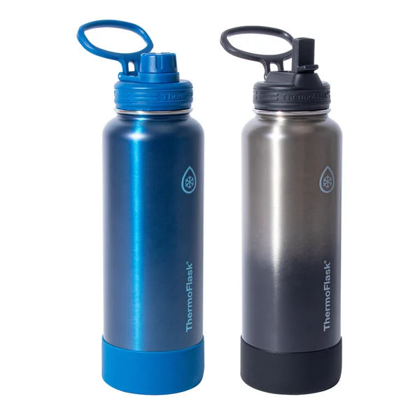 ThermoFlask 40oz. Insulated Stainless Steel, 2-pack, Assorted Colors