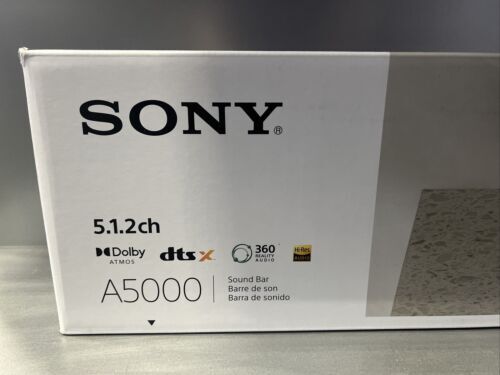 Sony HT-A5000 5.1.2ch Soundbar with Built-In Subwoofer